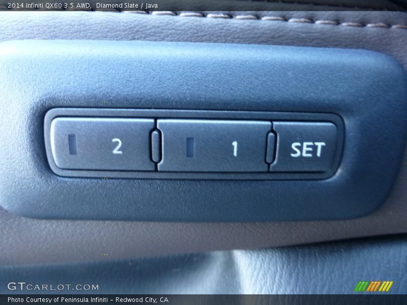 Diamond Slate / Java 2014 Infiniti QX60 3.5 AWD