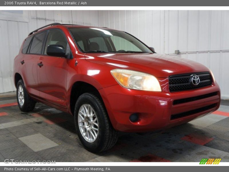 Barcelona Red Metallic / Ash 2006 Toyota RAV4