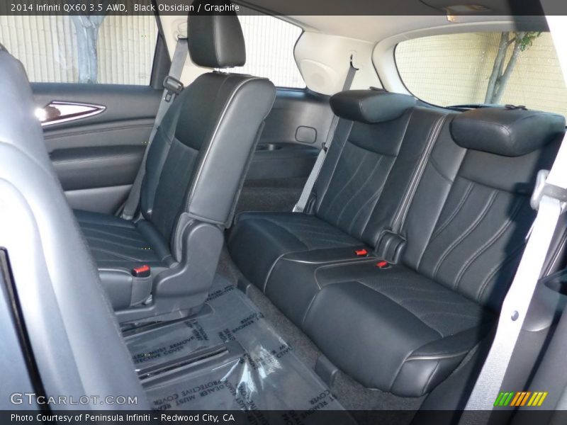 Black Obsidian / Graphite 2014 Infiniti QX60 3.5 AWD