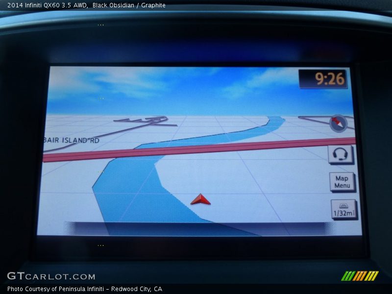 Black Obsidian / Graphite 2014 Infiniti QX60 3.5 AWD