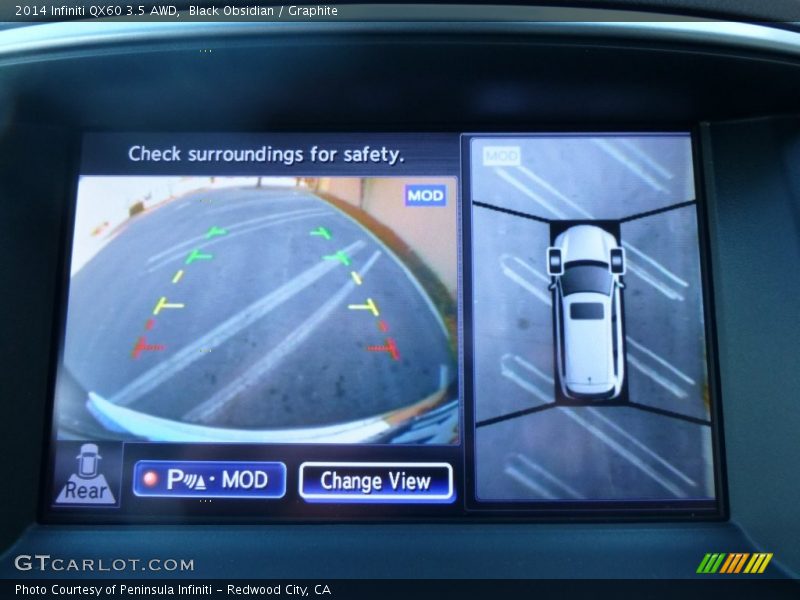 Black Obsidian / Graphite 2014 Infiniti QX60 3.5 AWD