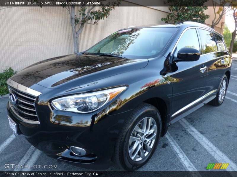 Black Obsidian / Graphite 2014 Infiniti QX60 3.5 AWD
