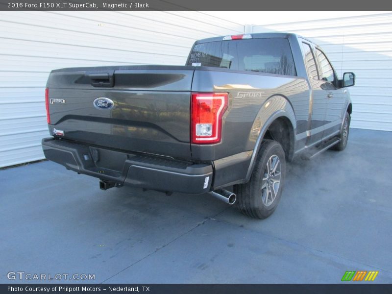 Magnetic / Black 2016 Ford F150 XLT SuperCab