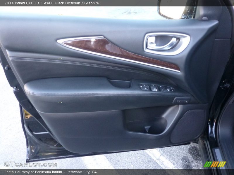Black Obsidian / Graphite 2014 Infiniti QX60 3.5 AWD