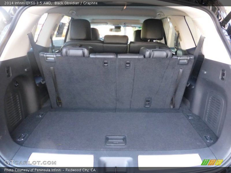 Black Obsidian / Graphite 2014 Infiniti QX60 3.5 AWD