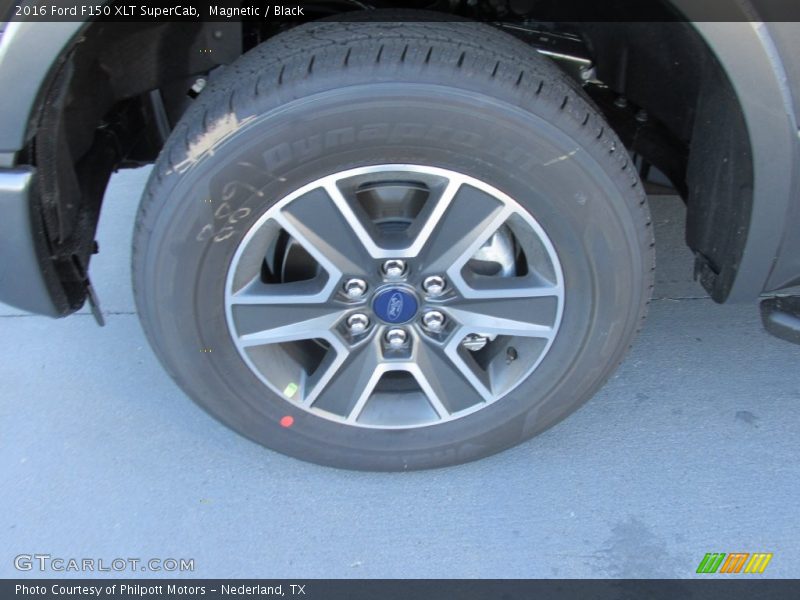 Magnetic / Black 2016 Ford F150 XLT SuperCab