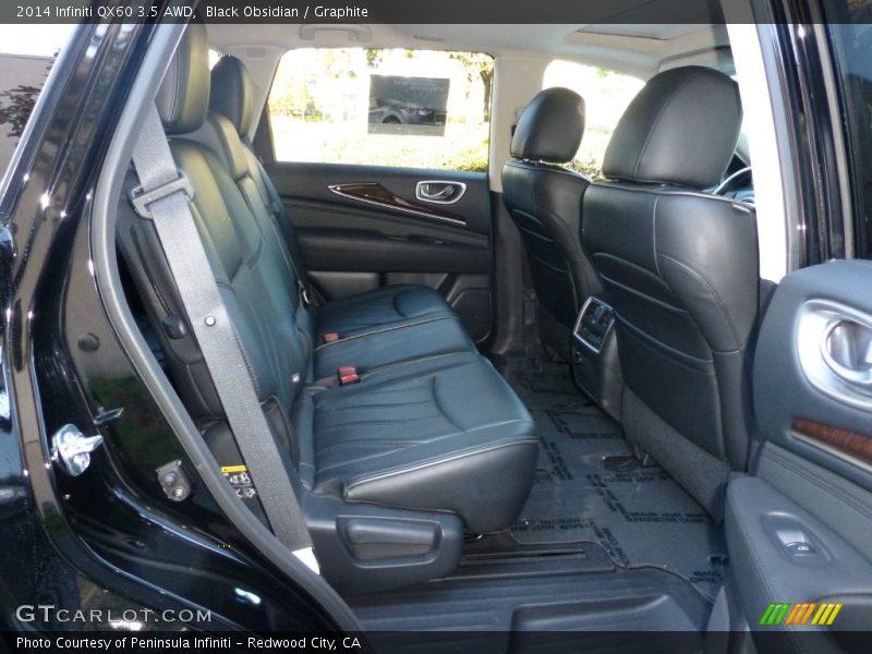 Black Obsidian / Graphite 2014 Infiniti QX60 3.5 AWD