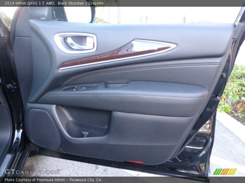 Black Obsidian / Graphite 2014 Infiniti QX60 3.5 AWD