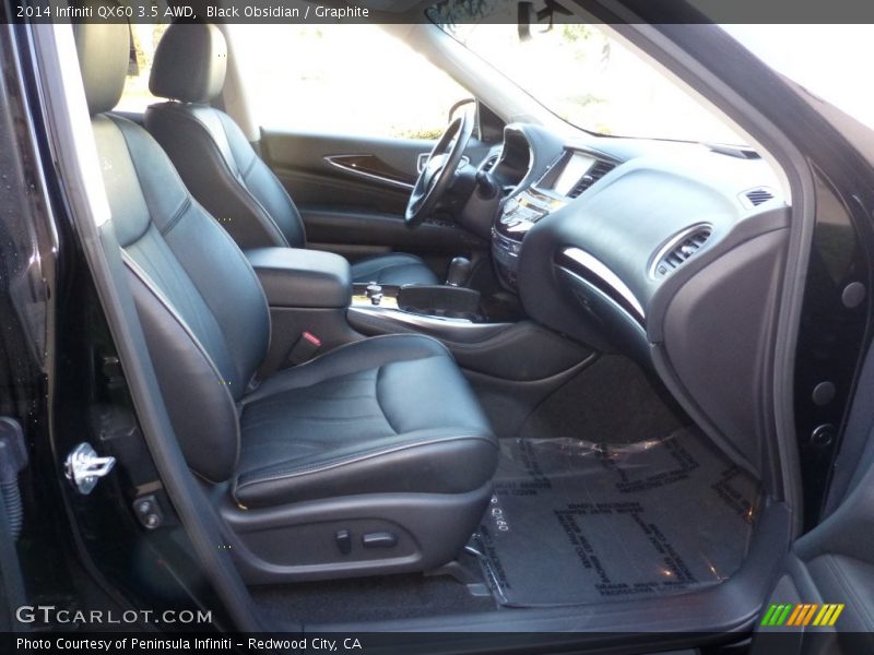 Black Obsidian / Graphite 2014 Infiniti QX60 3.5 AWD
