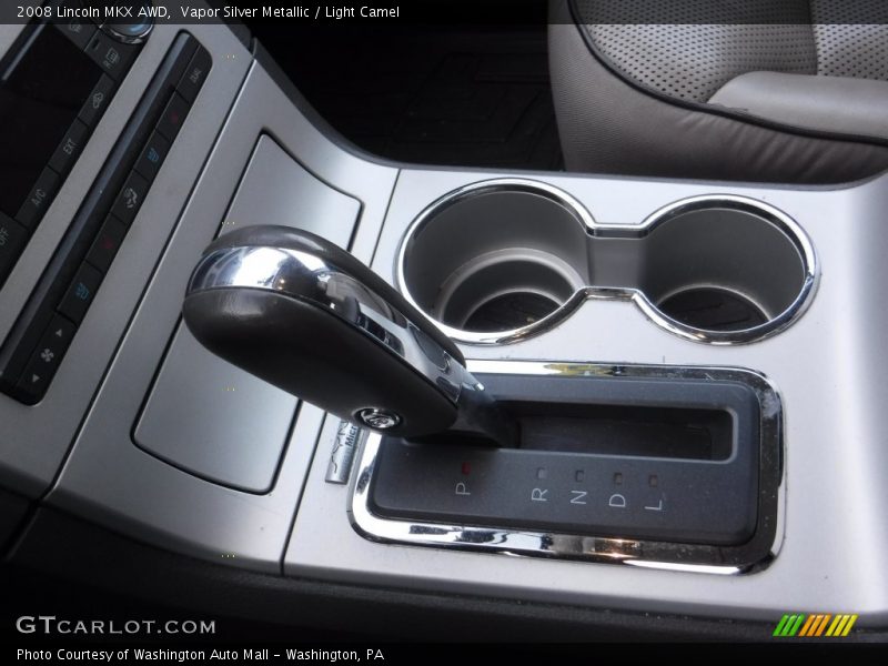 Vapor Silver Metallic / Light Camel 2008 Lincoln MKX AWD