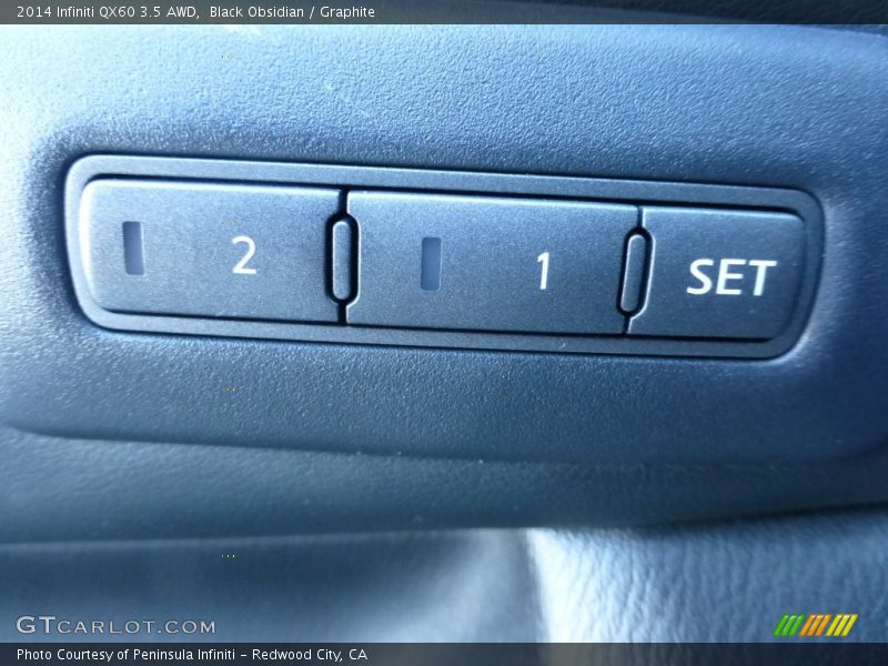 Black Obsidian / Graphite 2014 Infiniti QX60 3.5 AWD