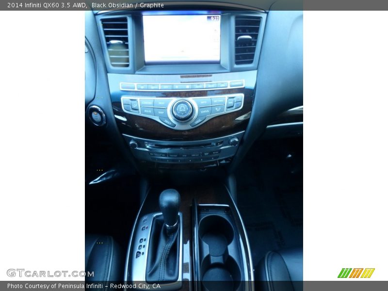 Black Obsidian / Graphite 2014 Infiniti QX60 3.5 AWD