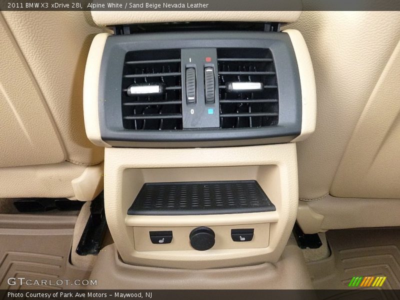 Alpine White / Sand Beige Nevada Leather 2011 BMW X3 xDrive 28i