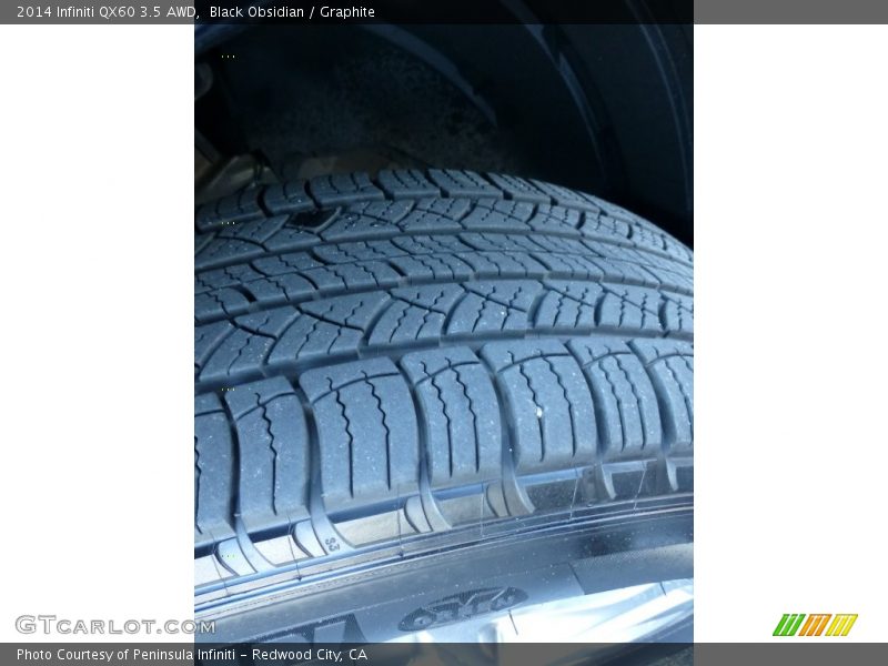 Black Obsidian / Graphite 2014 Infiniti QX60 3.5 AWD