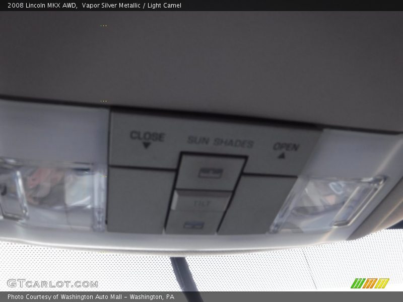 Vapor Silver Metallic / Light Camel 2008 Lincoln MKX AWD