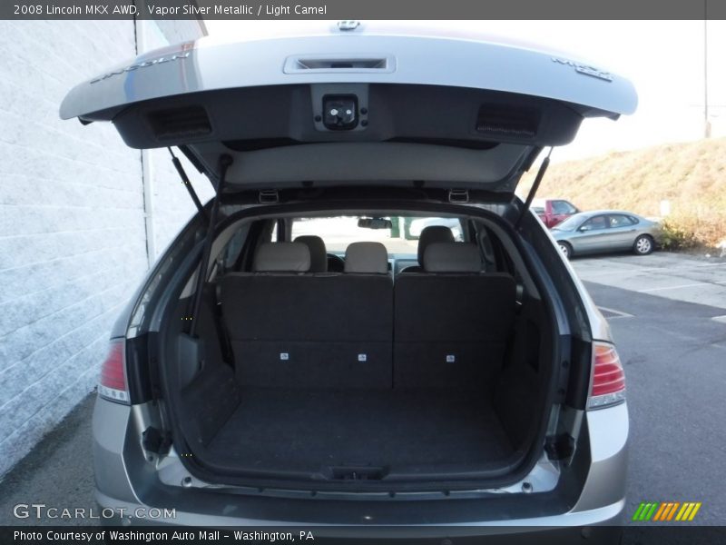 Vapor Silver Metallic / Light Camel 2008 Lincoln MKX AWD