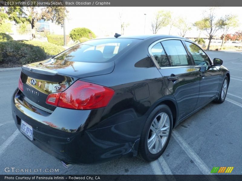 Black Obsidian / Graphite 2013 Infiniti G 37 Journey Sedan