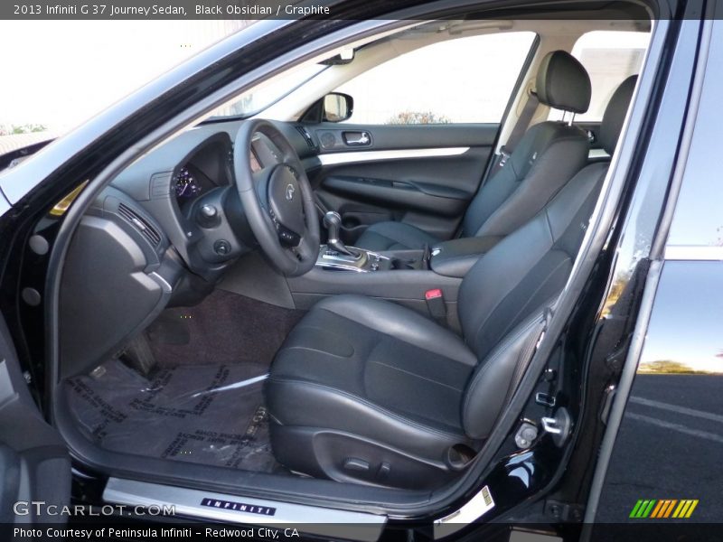 Black Obsidian / Graphite 2013 Infiniti G 37 Journey Sedan