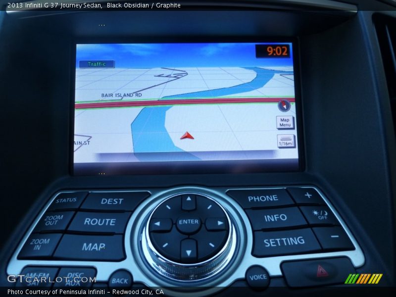Black Obsidian / Graphite 2013 Infiniti G 37 Journey Sedan