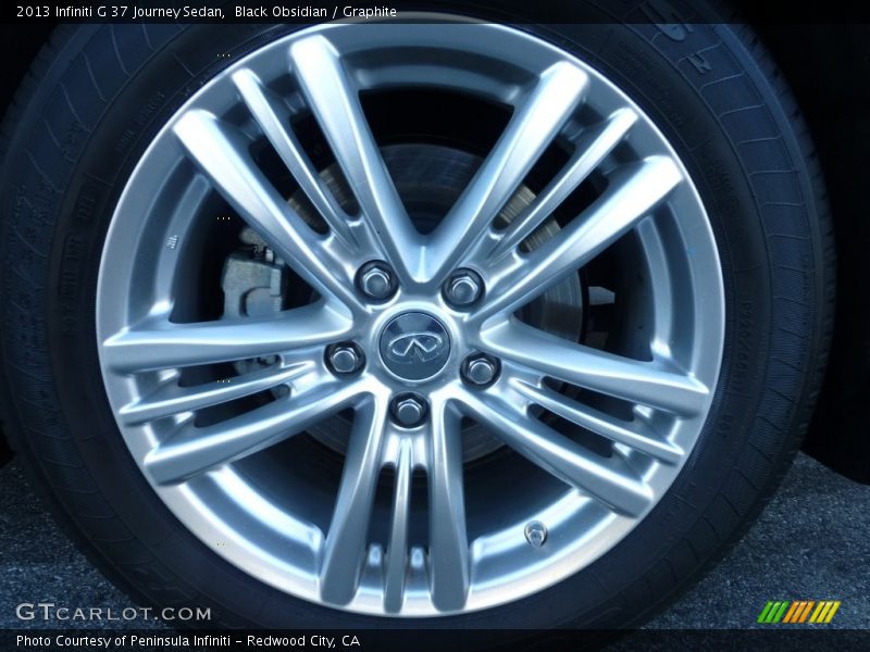 Black Obsidian / Graphite 2013 Infiniti G 37 Journey Sedan