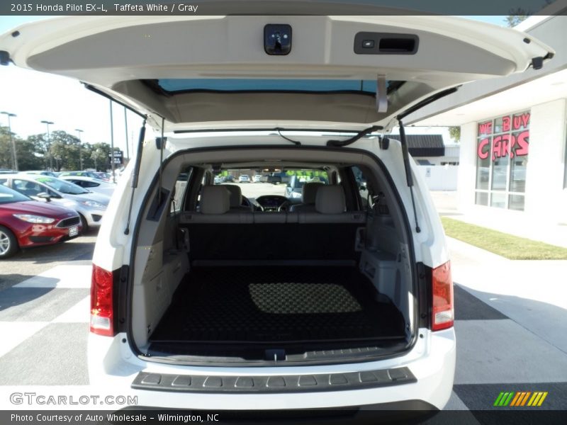 Taffeta White / Gray 2015 Honda Pilot EX-L