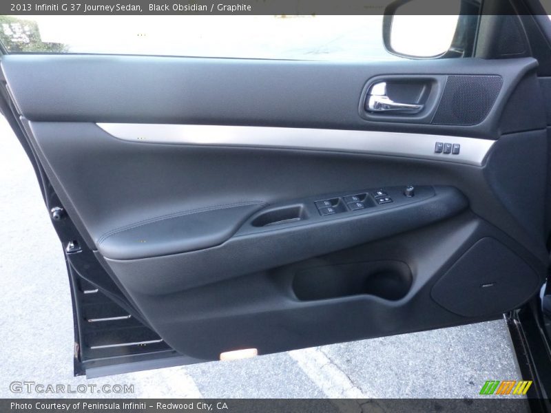 Black Obsidian / Graphite 2013 Infiniti G 37 Journey Sedan