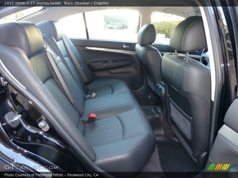 Black Obsidian / Graphite 2013 Infiniti G 37 Journey Sedan