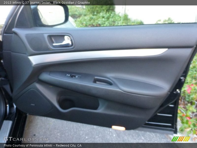Black Obsidian / Graphite 2013 Infiniti G 37 Journey Sedan