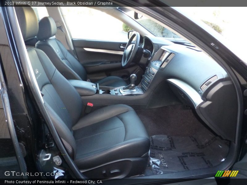 Black Obsidian / Graphite 2013 Infiniti G 37 Journey Sedan