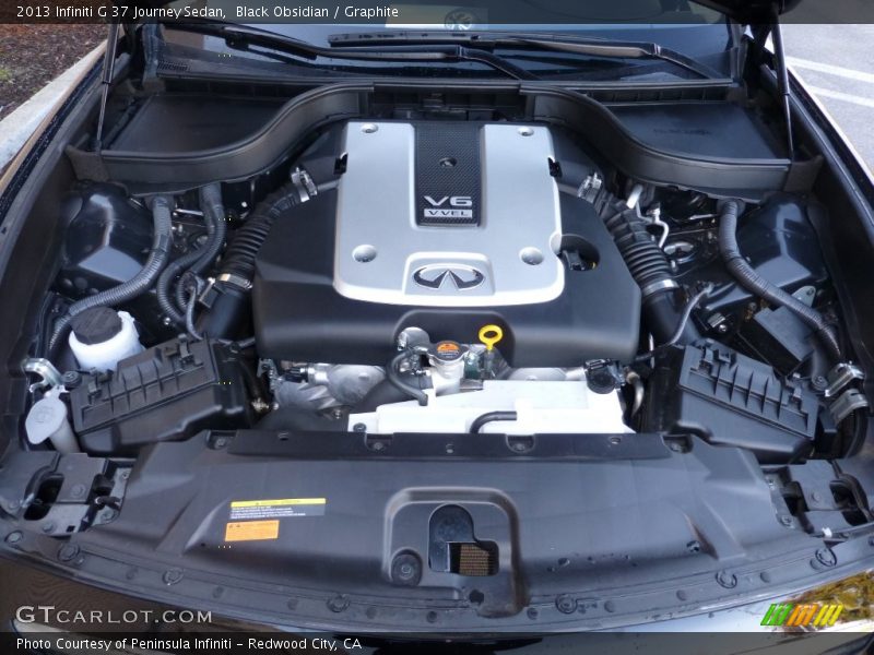 Black Obsidian / Graphite 2013 Infiniti G 37 Journey Sedan