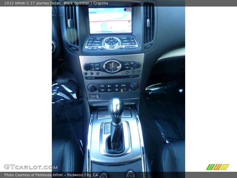 Black Obsidian / Graphite 2013 Infiniti G 37 Journey Sedan