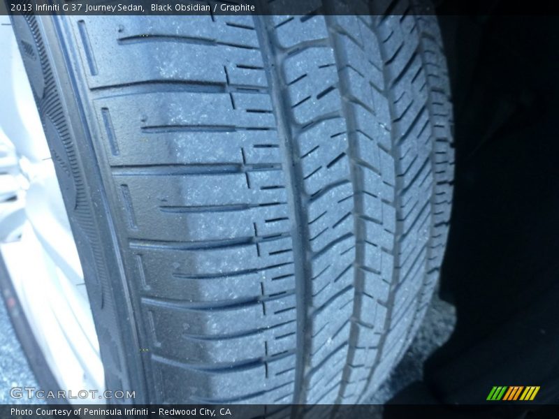 Black Obsidian / Graphite 2013 Infiniti G 37 Journey Sedan