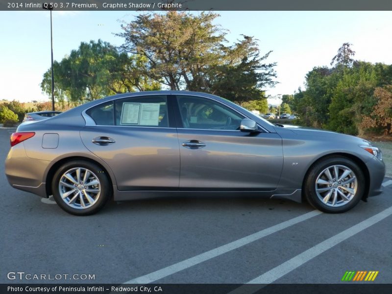 Graphite Shadow / Graphite 2014 Infiniti Q 50 3.7 Premium