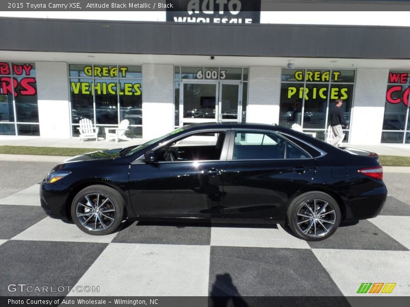 Attitude Black Metallic / Black 2015 Toyota Camry XSE