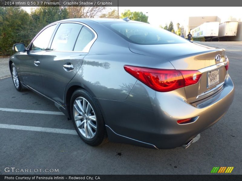 Graphite Shadow / Graphite 2014 Infiniti Q 50 3.7 Premium