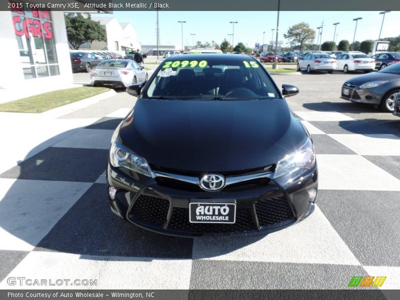 Attitude Black Metallic / Black 2015 Toyota Camry XSE