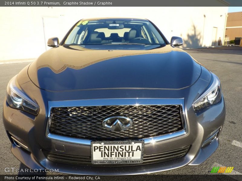 Graphite Shadow / Graphite 2014 Infiniti Q 50 3.7 Premium