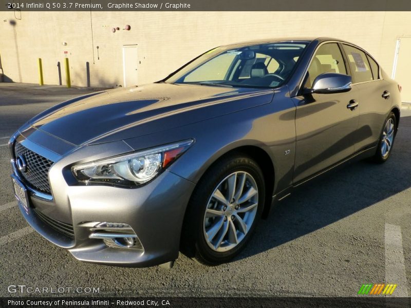 Graphite Shadow / Graphite 2014 Infiniti Q 50 3.7 Premium