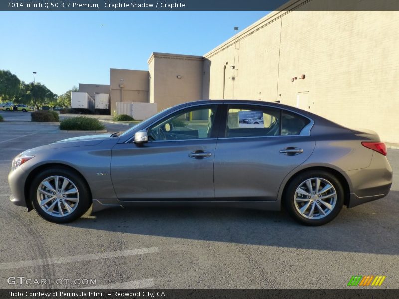 Graphite Shadow / Graphite 2014 Infiniti Q 50 3.7 Premium