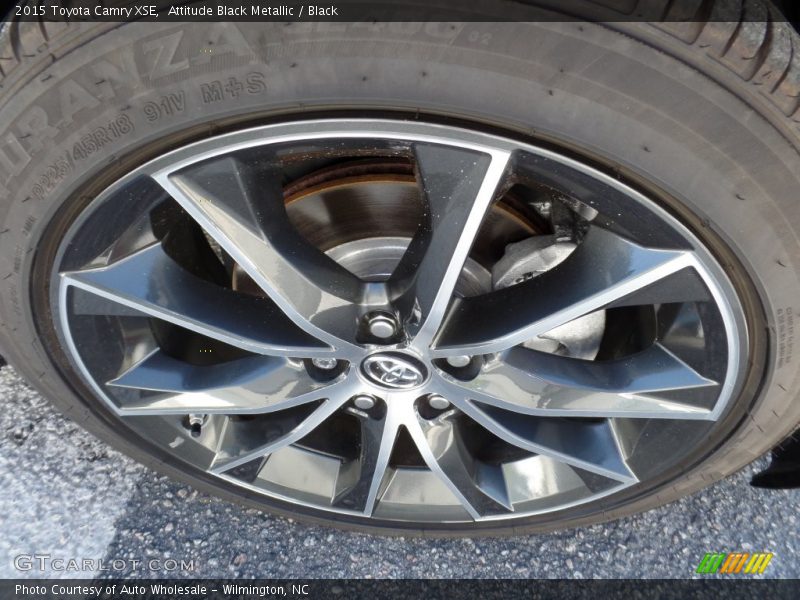 Attitude Black Metallic / Black 2015 Toyota Camry XSE