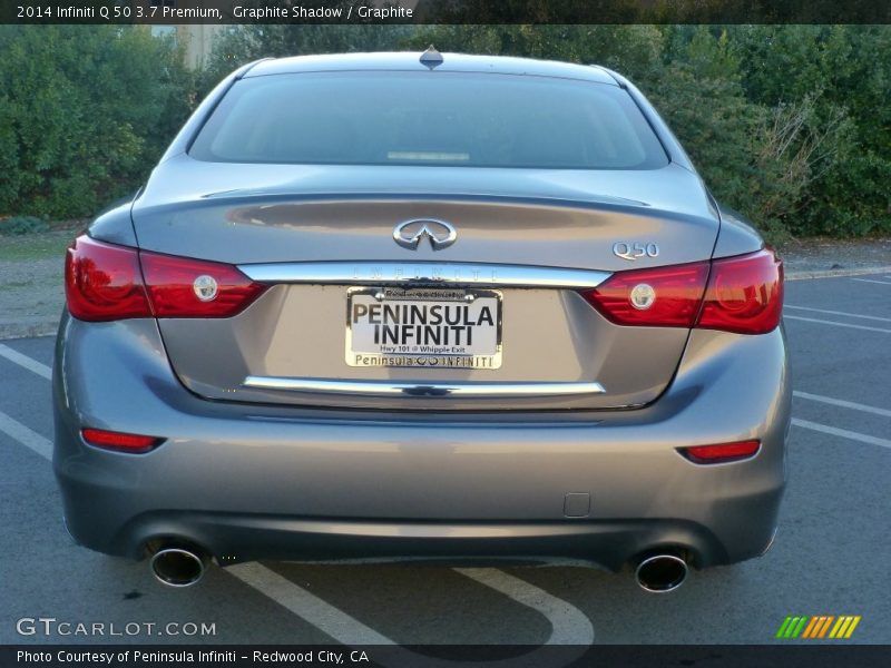 Graphite Shadow / Graphite 2014 Infiniti Q 50 3.7 Premium
