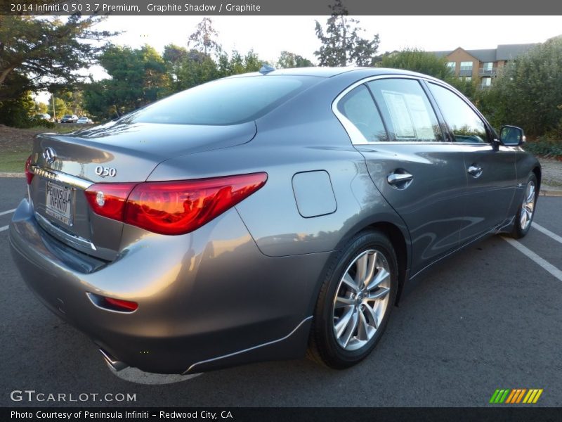 Graphite Shadow / Graphite 2014 Infiniti Q 50 3.7 Premium