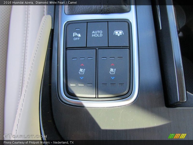 Controls of 2016 Azera 