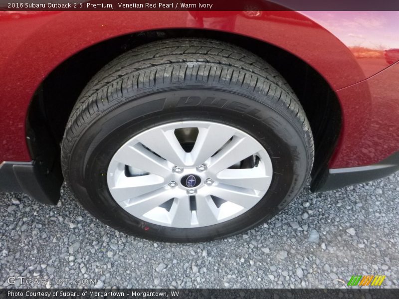 Venetian Red Pearl / Warm Ivory 2016 Subaru Outback 2.5i Premium