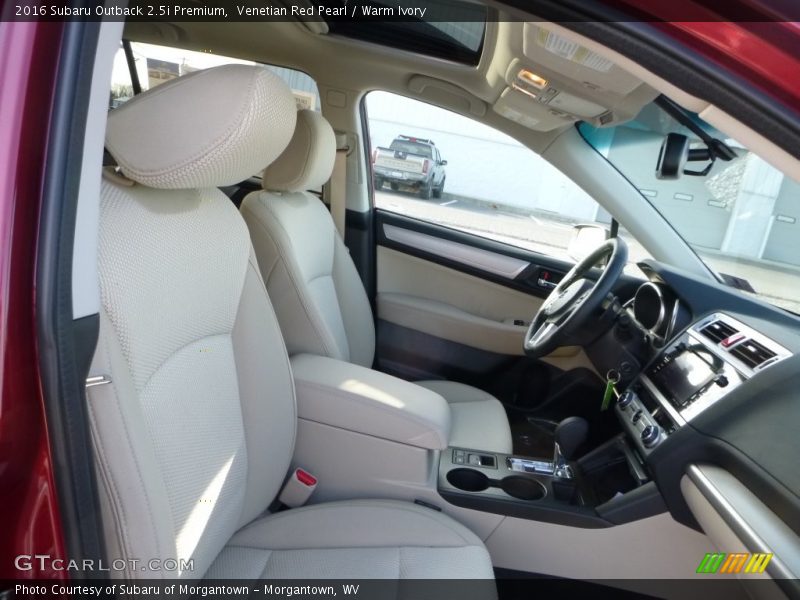Venetian Red Pearl / Warm Ivory 2016 Subaru Outback 2.5i Premium