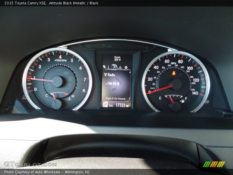 Attitude Black Metallic / Black 2015 Toyota Camry XSE