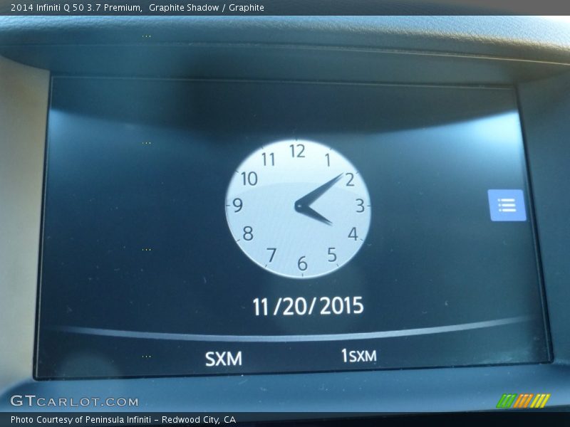 Graphite Shadow / Graphite 2014 Infiniti Q 50 3.7 Premium
