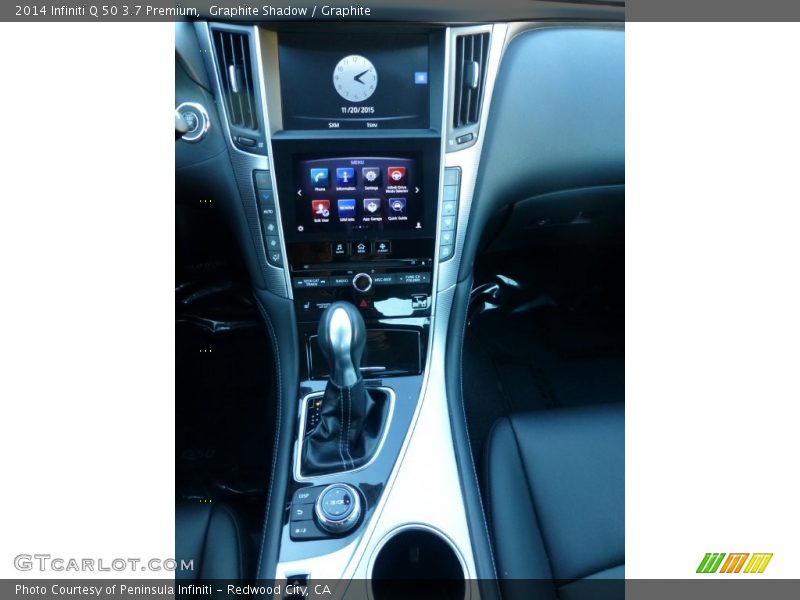 Graphite Shadow / Graphite 2014 Infiniti Q 50 3.7 Premium