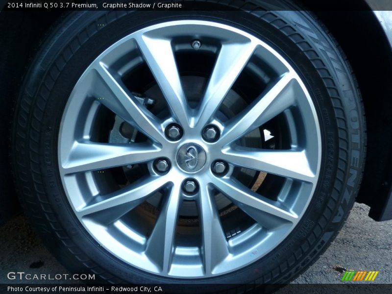 Graphite Shadow / Graphite 2014 Infiniti Q 50 3.7 Premium