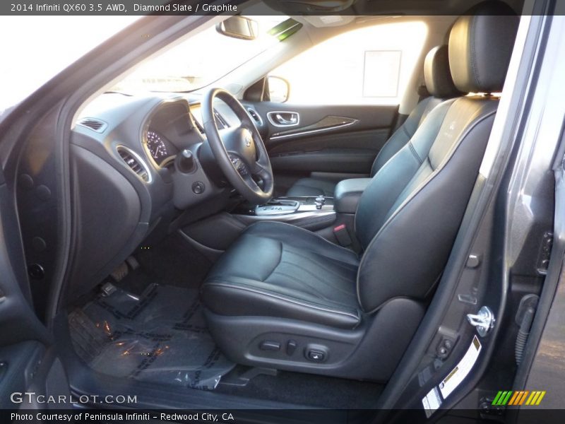 Diamond Slate / Graphite 2014 Infiniti QX60 3.5 AWD
